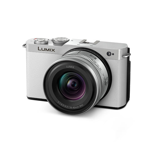 Panasonic LUMIX S9 Mirrorless Camera with 18-40mm f/4.5-6.3 Lens (White/Silver)