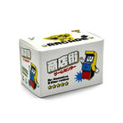 A white cardboard product box featuring Japanese text, arcade machine illustrations, and the brand name ARCADE on a clean white background.