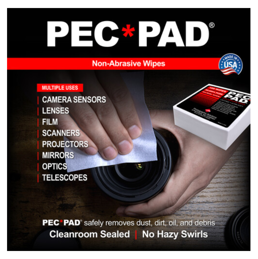 PEC Pad Non-Abrasive Wipes (4x4")