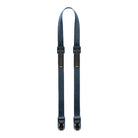 Black suspenders on a white background