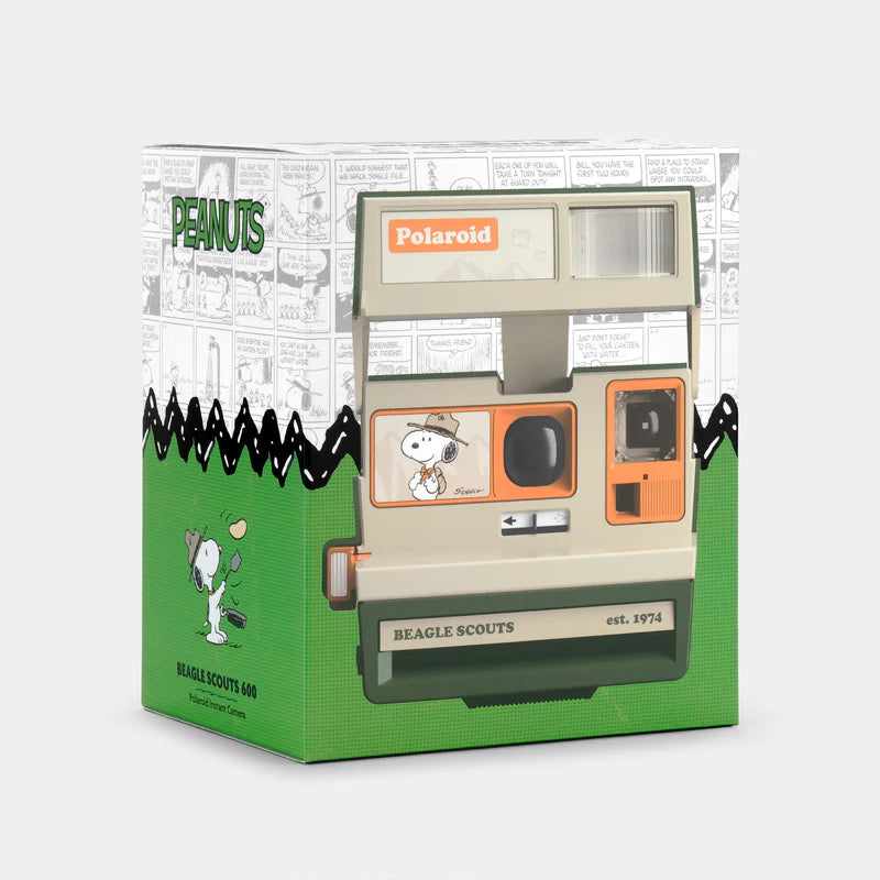 Retrospekt Peanuts Scouts Polaroid 600 Instant Film Camera