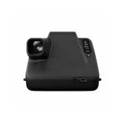 Matte black Polaroid I-2 instant camera with a prominent viewfinder and digital display settings on top.