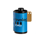 REVOLOG Kosmos 35mm color negative film roll with blue label, 200 ISO, and 36 exposures.