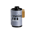 Revolog Snovlox 35mm black and white film roll with grey label and 36 exposures.