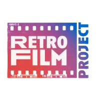 Logo of the Retro Film Project with a colorful film reel graphic and the text 'RETRO FILM PROJECT'.