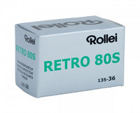 Rollei Retro 80S Black & White 80 ISO Film (35/36exp)