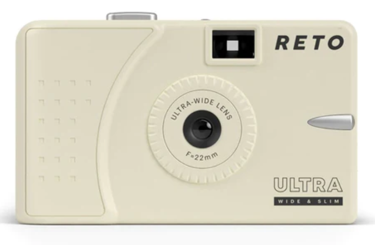 Reto Project Ultra-Wide & Slim 35mm Film Camera (Cream)