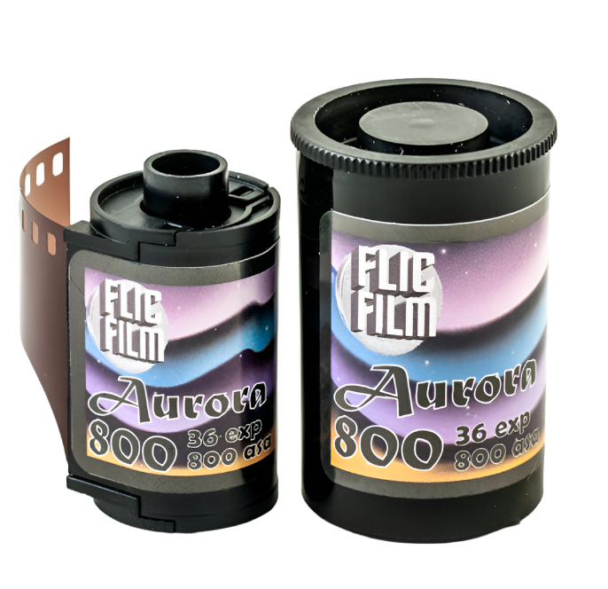 Flic Film Aurora 800 ISO 35mm x 36 exp. - Color Negative Film