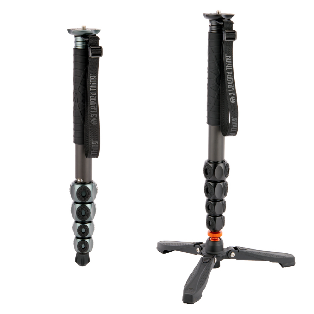 3 Legged Thing Legends Alana Darkness Monopod & DocZ2 Foot Stabilizer Kit