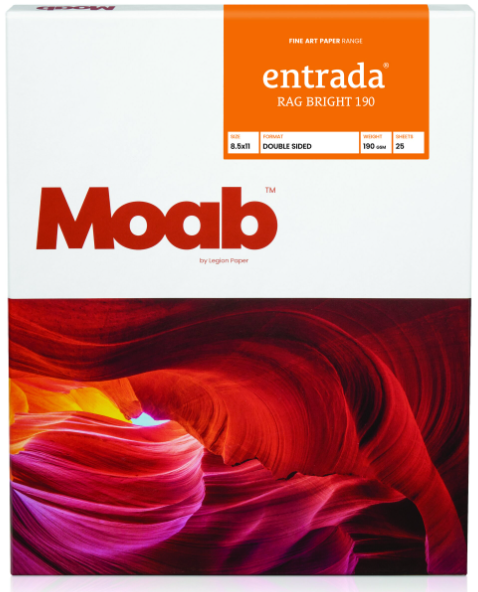 Entrada Rag Bright 190 11 x 17 [25 sheets]