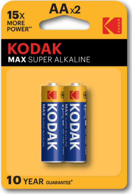 Kodak Alkmax AA 2 pack