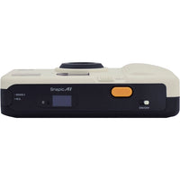 Camera with 'Snapic AI' branding on a white background