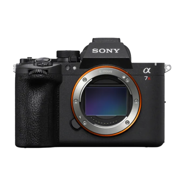 Sony camera on a white background