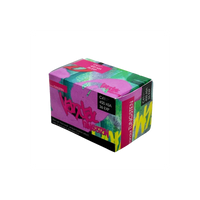 Vandal Tungsten 400 ISO 35mm color film box with vibrant graffiti-style pink, green, and yellow packaging.