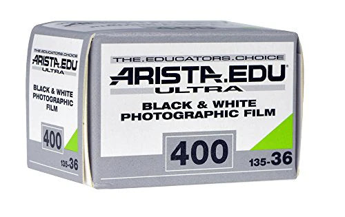 Arista EDU Ultra 400 Black and White Negative Film (35mm Roll Film, 36 Exposures)