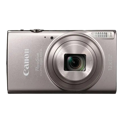 Canon digital camera on a white background