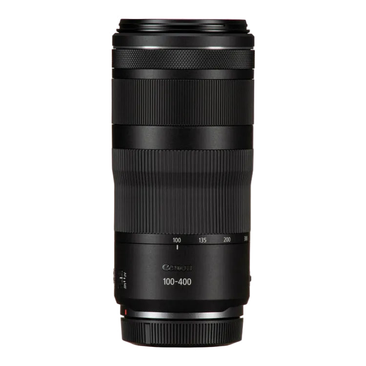 Canon camera lens with a white background
