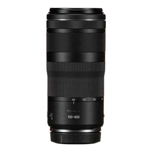 Canon camera lens with a white background