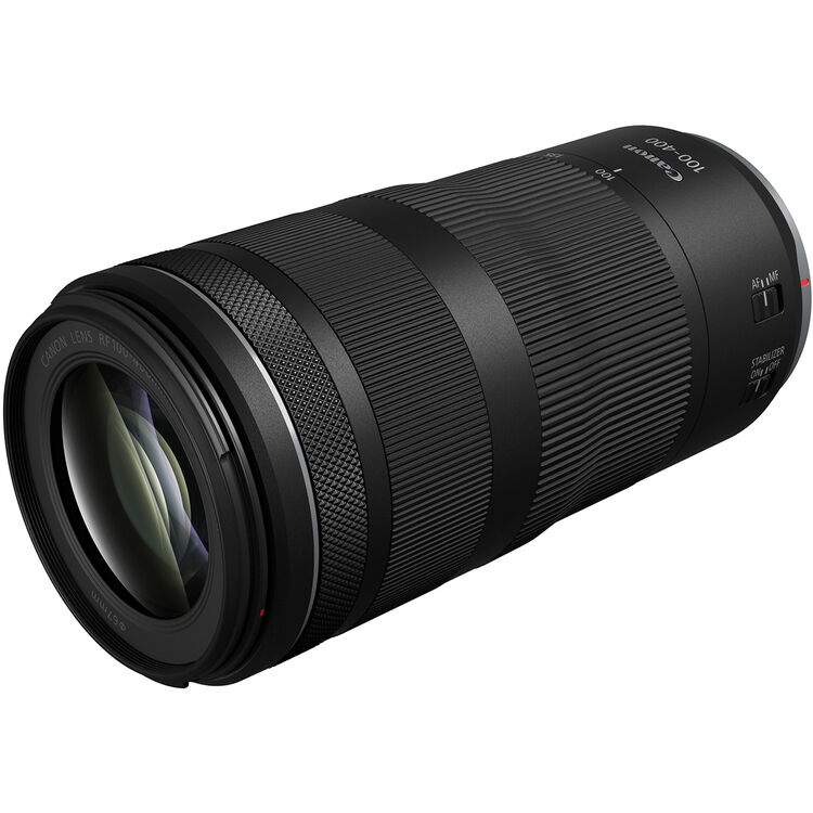 Camera lens on a white background