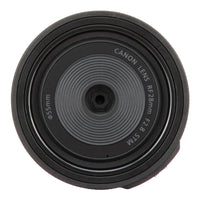 Canon camera lens on a white background