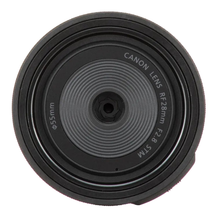 Canon camera lens on a white background