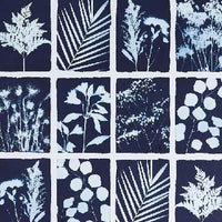 Cyanotype Cotton Squares (8 x 8", 10 Pack, White)