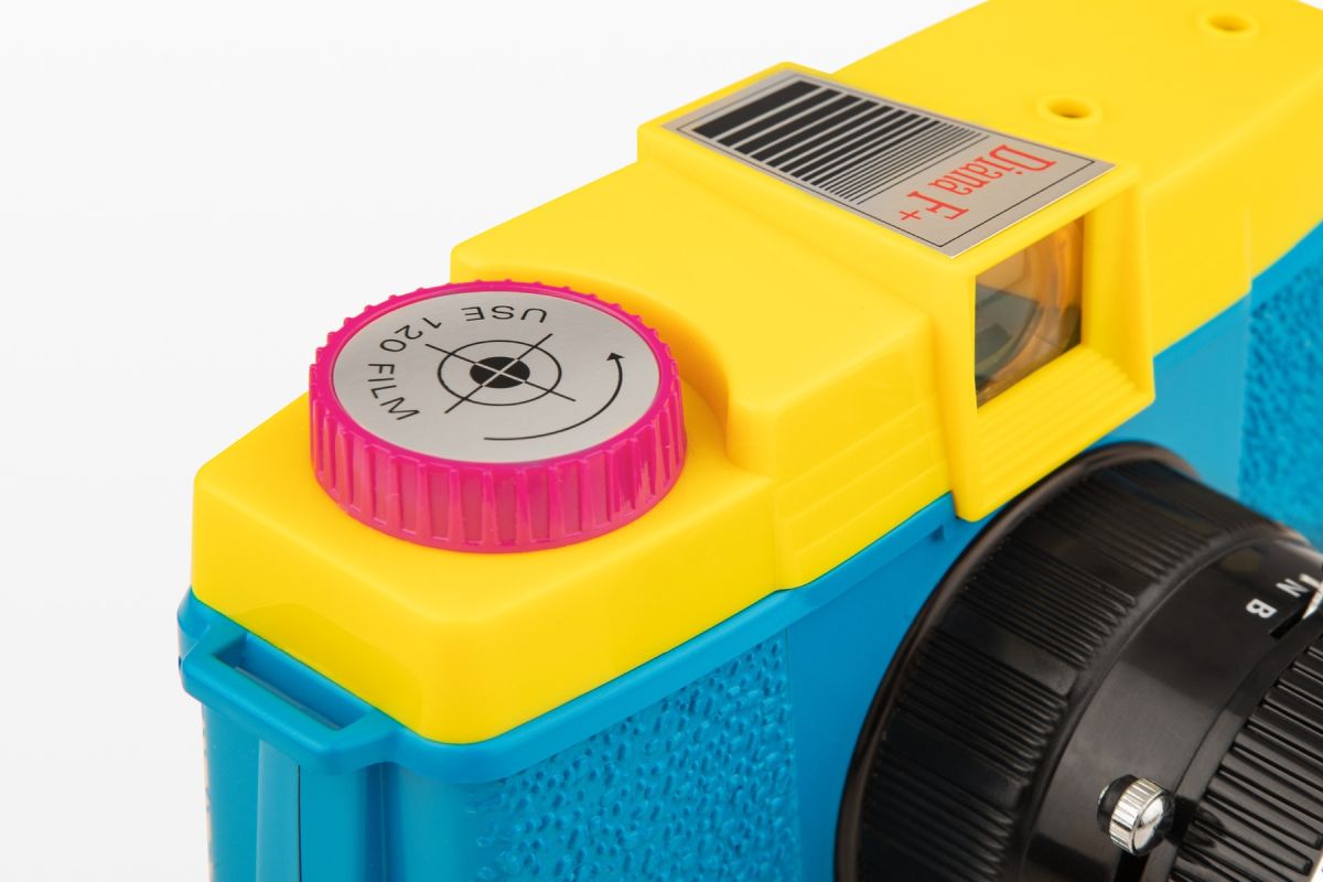 Lomography Diana F+ Camera and Flash - CMYK Edition