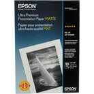 Epson Ultra Premium Presentation Paper Matte packaging with a sailboat image on the cover.
