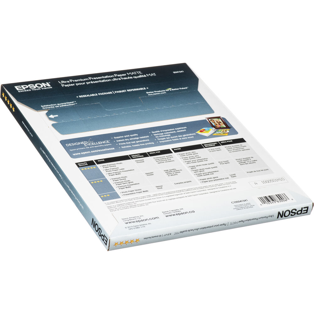 Epson Ultra Premium Presentation Paper Matte