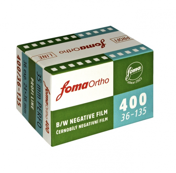 Foma Ortho 400 Black and White Film (35mm Film)
