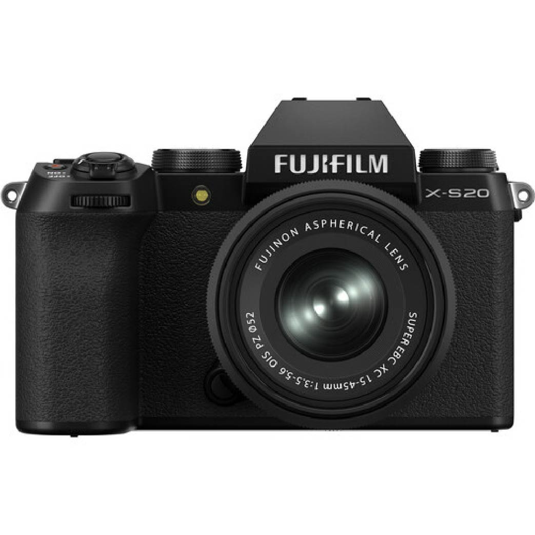 Fujifilm X-S20 Mirrorless Camera with 15-45mm Lens