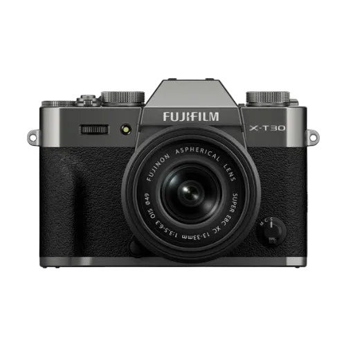 Fujifilm X-T30 camera on a white background