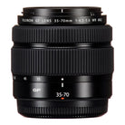 Fujifilm GF 35-70mm lens on a white background