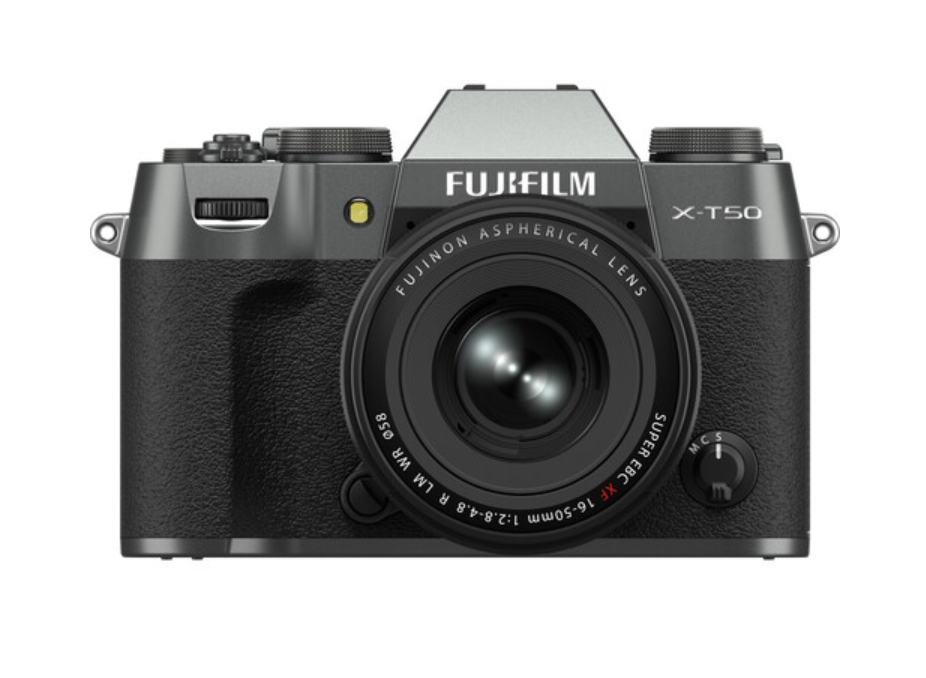 FUJIFILM X-T50 Mirrorless Camera with XF 16-50mm f/2.8-4.8 Lens (Charcoal Silver)