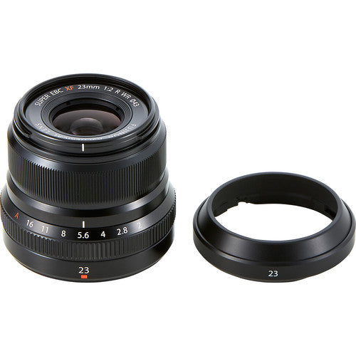 Fujifilm XF 23mm F2 R WR Lens – Black