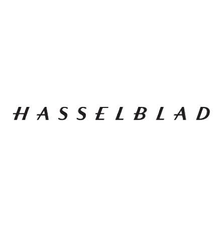 The word 'HASSELBLAD' appears in black serif lettering centered on a transparent checkerboard background, which indicates a missing or broken product image.