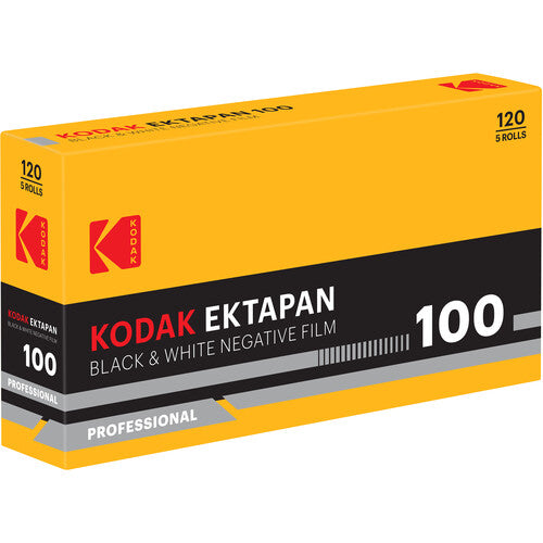 Kodak Ektapan 100 BW Film (120 Roll Film, Single Roll)