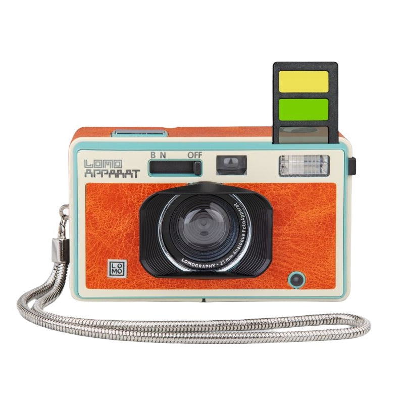Orange Lomo Apparat Film Camera