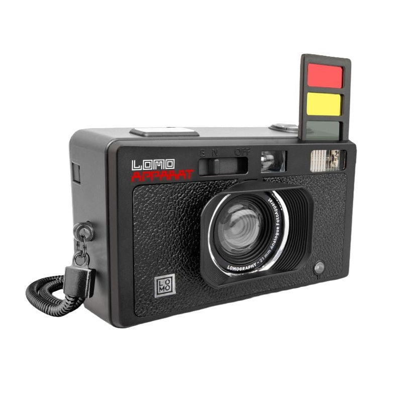 Lomography Apparat 21mm Wide-Angle 35mm Film Camera - Black