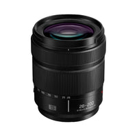 Camera lens with specifications on a white background