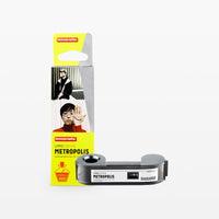 Film cartridge with 'Metropolis' branding on a white background