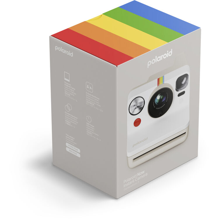 Polaroid Now+ Generation 3 i-Type Instant Camera with App Control (White)