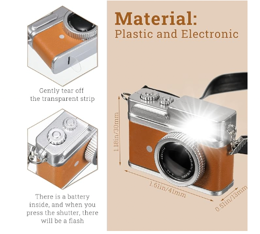 Small Vintage Camera Ornament