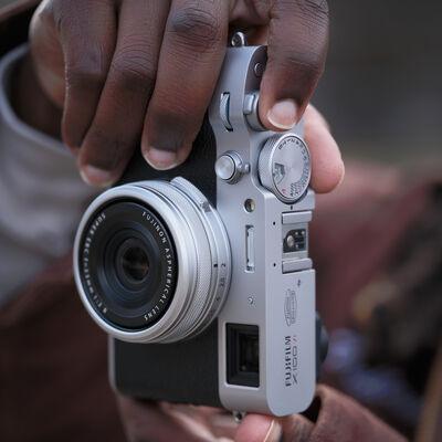 FUJIFILM X100VI Digital Camera (Silver) – Essential Photo Supply