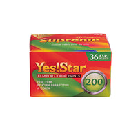 Yes! Star Supreme film for color prints packaging on a white background