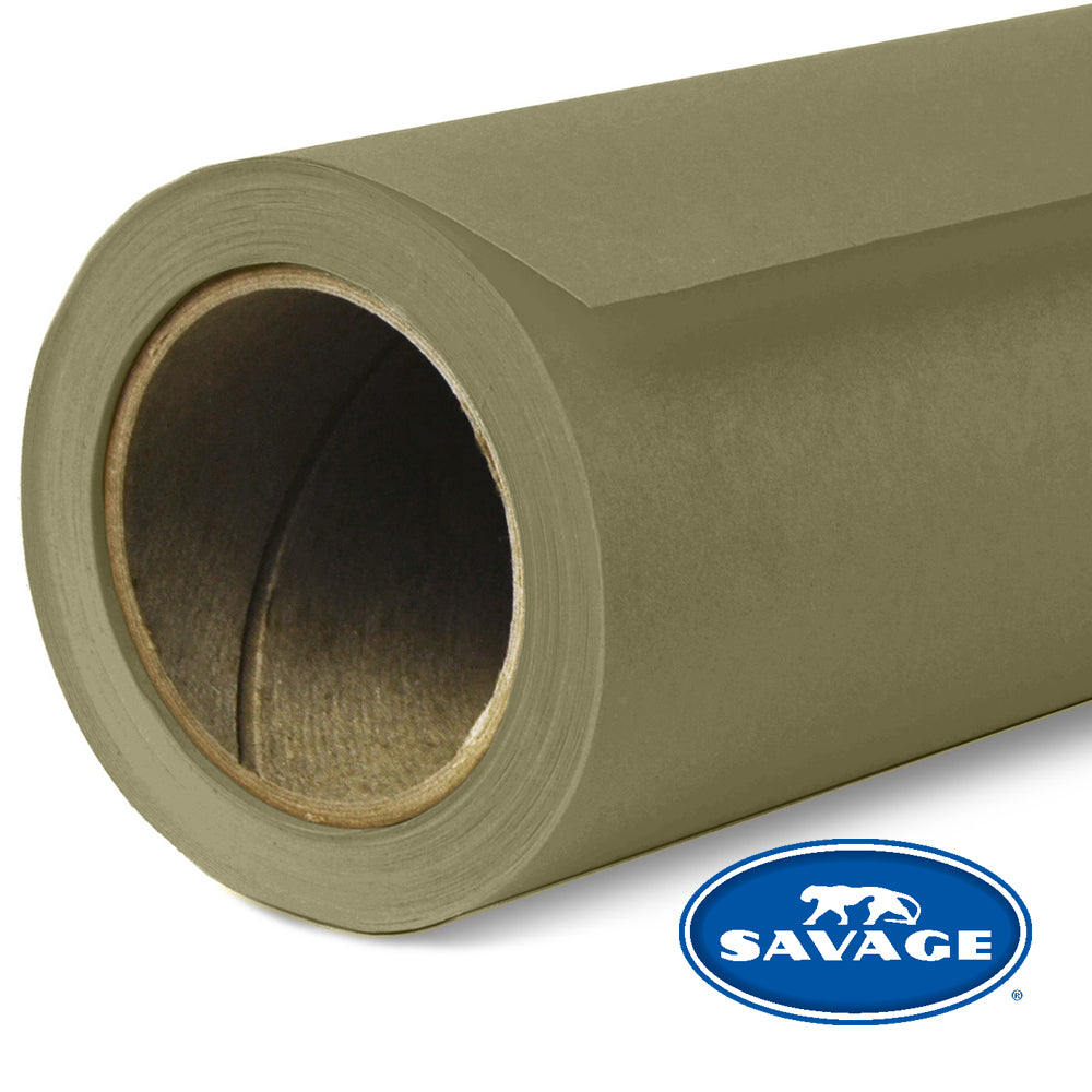 Savage #34 Olive Green Seamless Paper