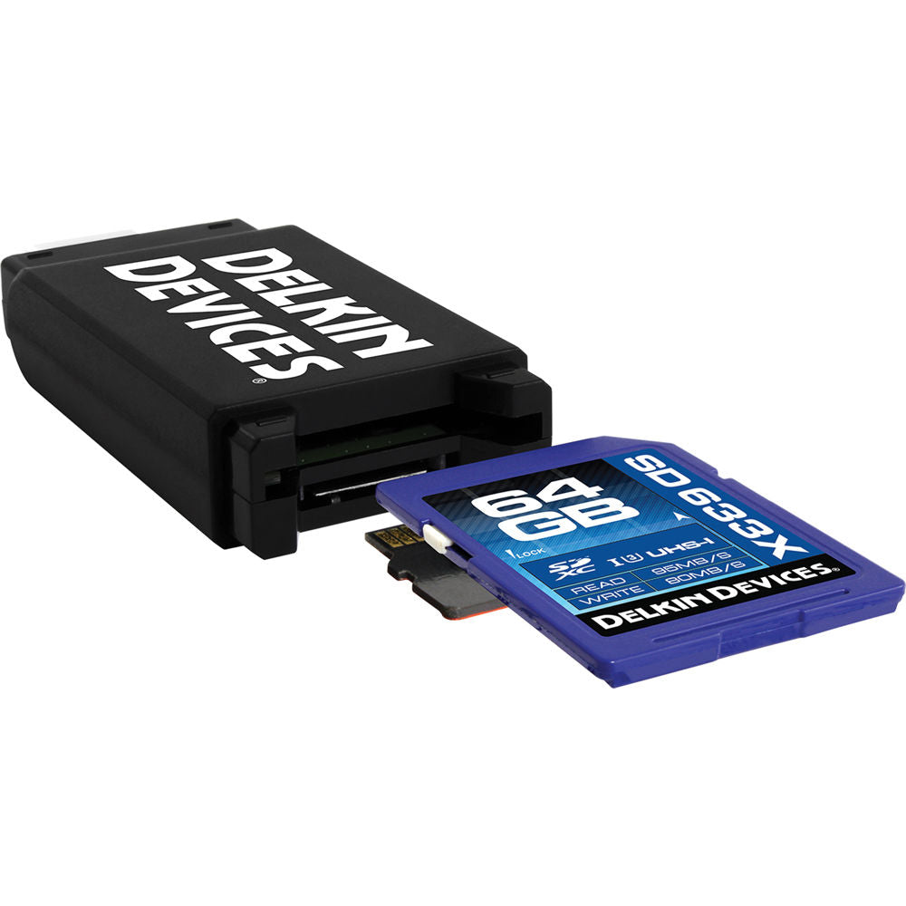 Delkin SD & microSD Travel Reader