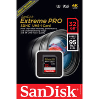 Sandisk Extreme Pro 32GB SDHC UHS-I 95MB/s