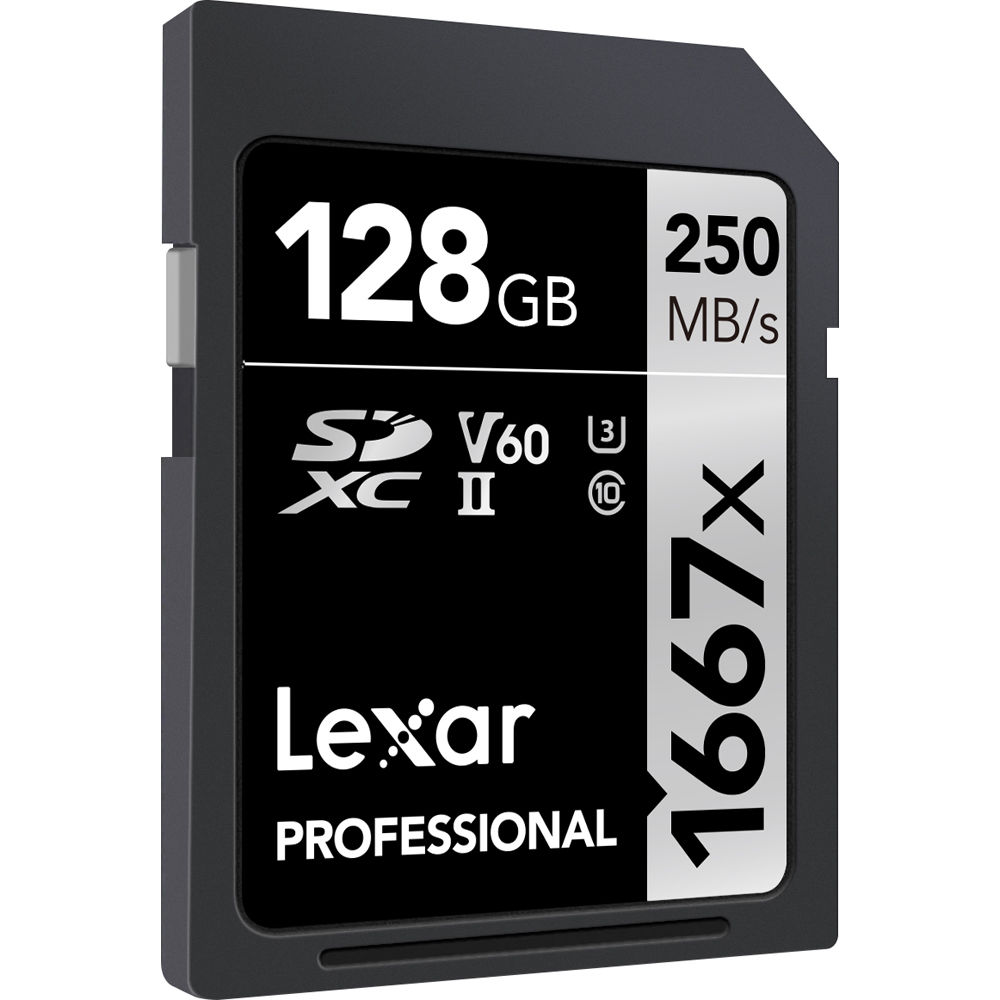 Lexar Pro 1667x 128GB UHS-II SDXC