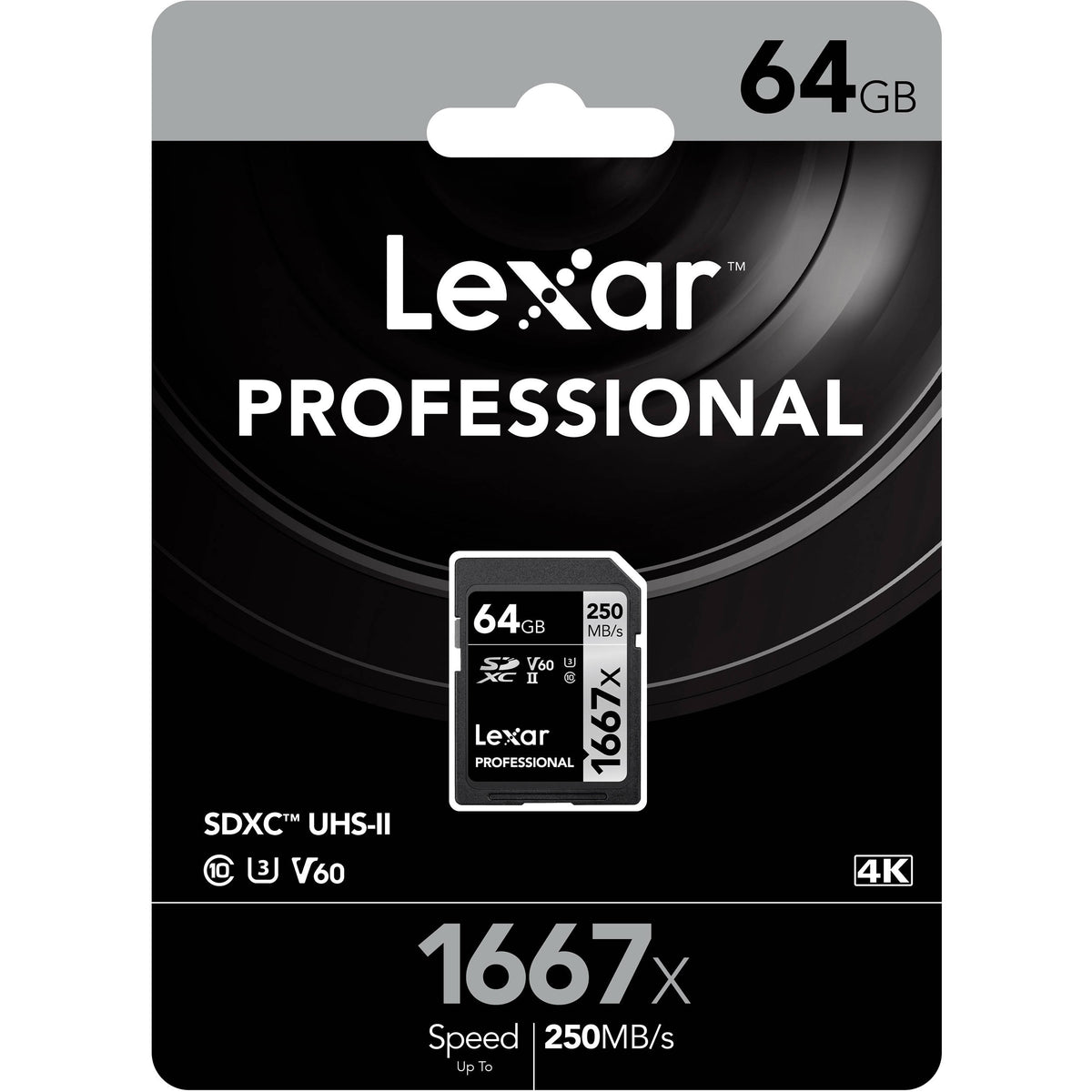 Lexar Pro 1667x 64GB UHS-II SDXC